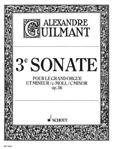 DL: F.A. Guilmant: 3. Sonate c-Moll, Org