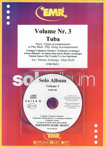 M. Reift: Solo Album Volume 03, TbKlv/Org (+CD)