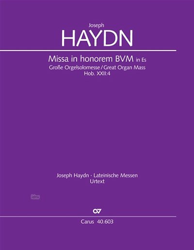 J. Haydn: Große Orgelsolomesse in Es Es-Dur Hob. XXII:4