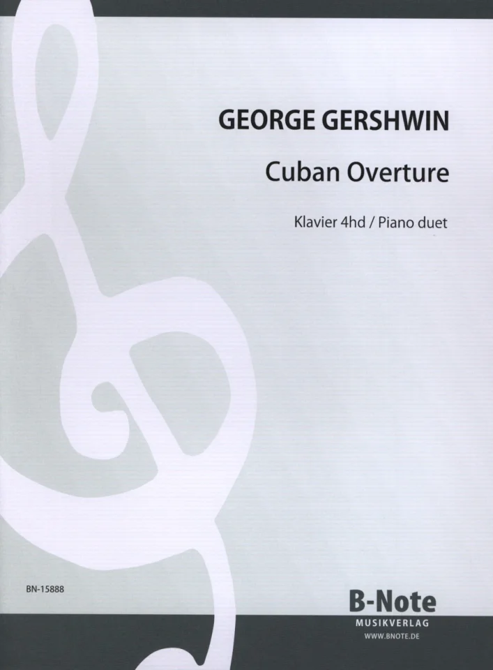 G. Gershwin: Cuban Overture (Arr. Klavier 4hd, Klav4m (Sppa) (0)