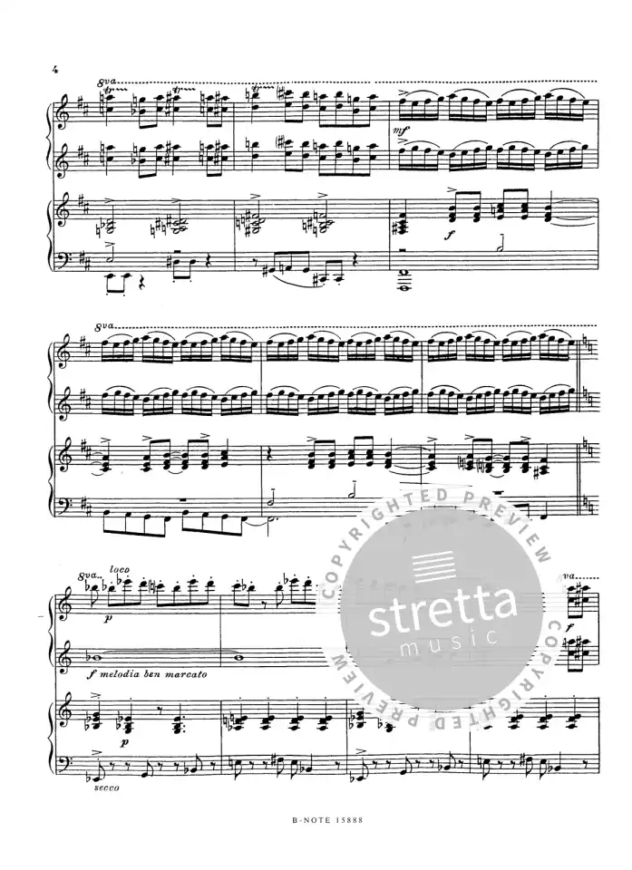 G. Gershwin: Cuban Overture (Arr. Klavier 4hd, Klav4m (Sppa) (2)