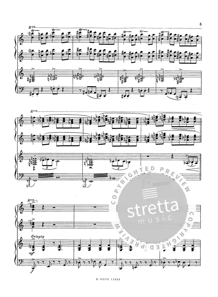 G. Gershwin: Cuban Overture (Arr. Klavier 4hd, Klav4m (Sppa) (3)