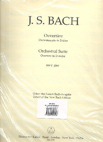 J.S. Bach: Ouvertuere, OrchBc (HARM)