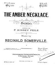 Reginald Somerville, F. Kinsey Peile: The Amber Necklace