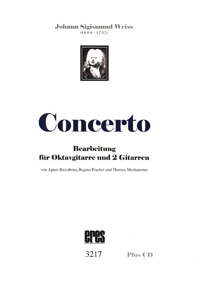 AQ: J.S. Weiss: Concerto a-Moll, 3 Gitarren (B-Ware)