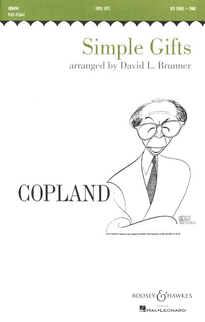 A. Copland: Simple Gifts, GchKlav (Part.)