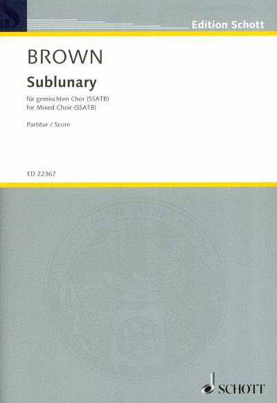 M. Brown: Sublunary, Gch (Part.)