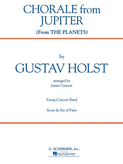 G. Holst: Chorale from Jupiter (from The Plan, Blaso (Pa+St)