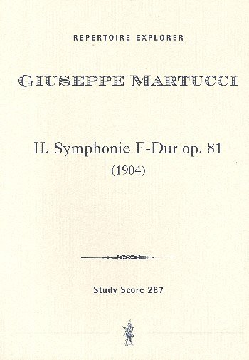 G. Martucci: Sinfonie F-Dur Nr. 2 op. 81, Sinfo (Stp)