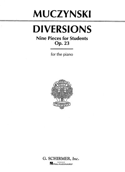 R. Muczynski: Diversions, Op. 23, Klav