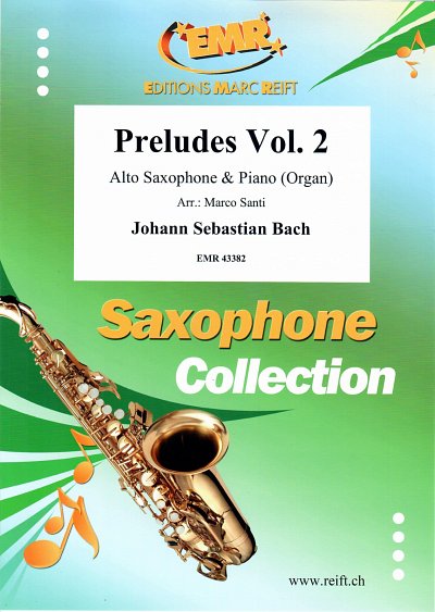 J.S. Bach: Preludes Vol. 2, AsaxKlaOrg