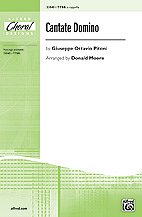 G.O. Pitoni et al.: Cantate Domino TTBB,  a cappella