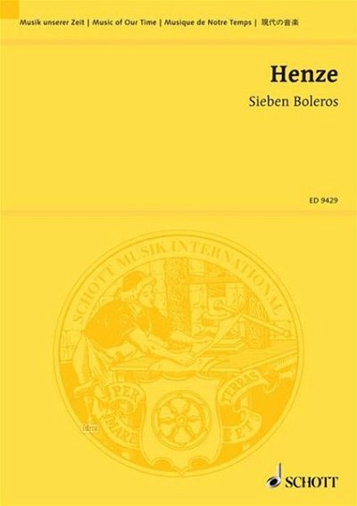 H.W. Henze: Sieben Boleros , Sinfo (Stp)