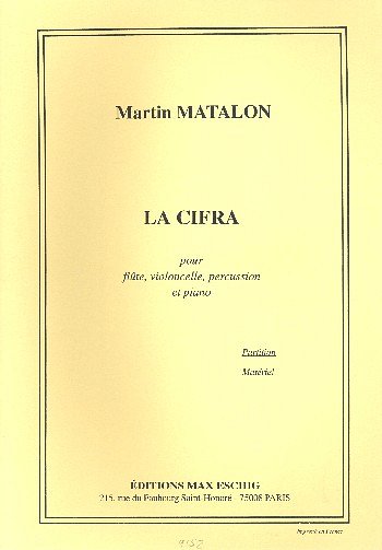 M. Matalon: La Cifra Partition  (Part.)