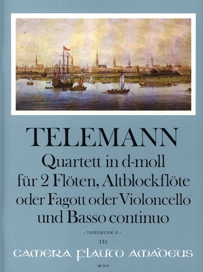G.P. Telemann: Quartett D-Moll (Tafelmusik 2)