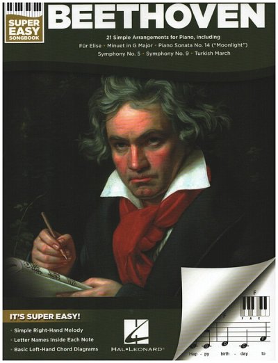 L. v. Beethoven: Beethoven - Super Easy Songbook, Klav