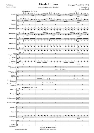 G. Verdi: Finale Ultimo (Pa+St)