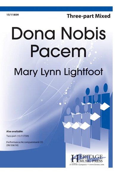 M.L. Lightfoot: Dona Nobis Pacem, Ch3Klav (Part.)
