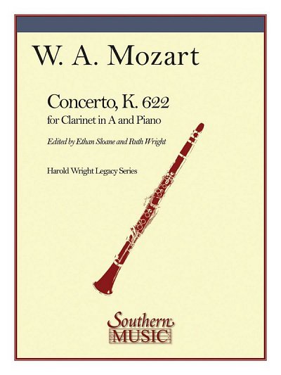 W.A. Mozart: Concerto In A For Clarinet, K. 622