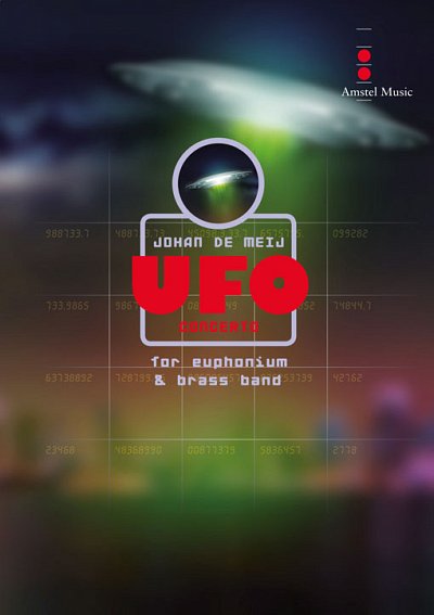 J. de Meij: UFO Concerto, EupBrassb (Part.)