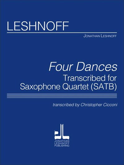 L. Jonathan: Four Dances, 4Sax (Pa+St)