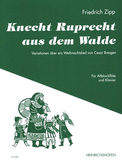 F. Zipp: Knecht Ruprecht aus dem Walde, AblfKlav (KlavpaSt)