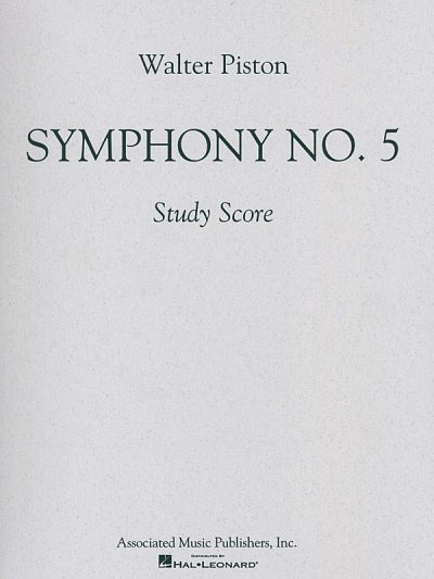 W. Piston: Symphony No. 5, Sinfo (Part.)