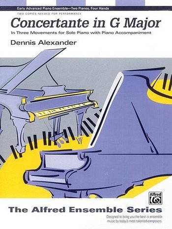 D. Alexander: Concertante in G Major, Klav (EA)