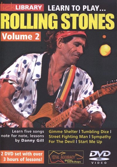 Rolling Stones: Learn To Play Rolling Stones - , E-Git (DVD)