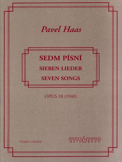 P. Haas: Sieben Lieder im Volkston op. 18 , GesHKlav