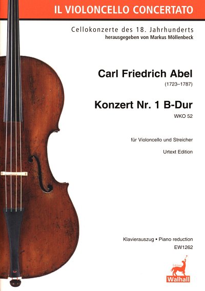 C.F. Abel: Konzert Nr. 1 B-Dur, VcStr (KA)