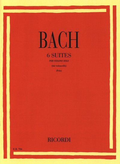 J.S. Bach: 6 Cello Suites - Violin Solo, Viol