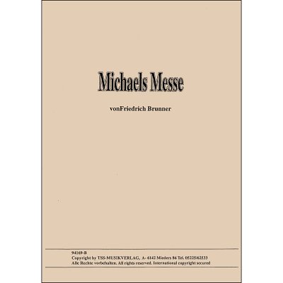 F. Brunner: Michaels Messe, Blaso (DirBSt)