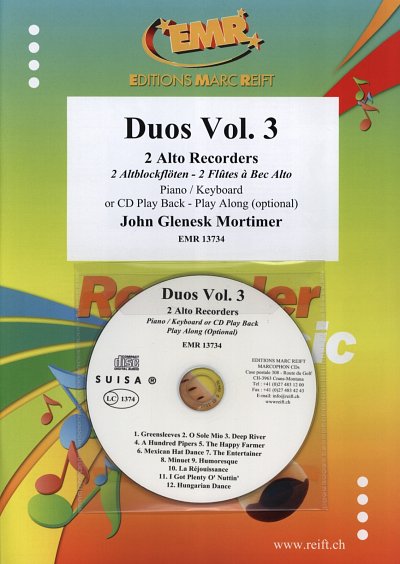AQ: J.G. Mortimer: Duos Volume 3 (+CD) (B-Ware)