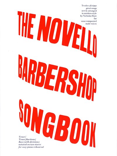 The Novello Barbershop Songbook, Mch4Klav