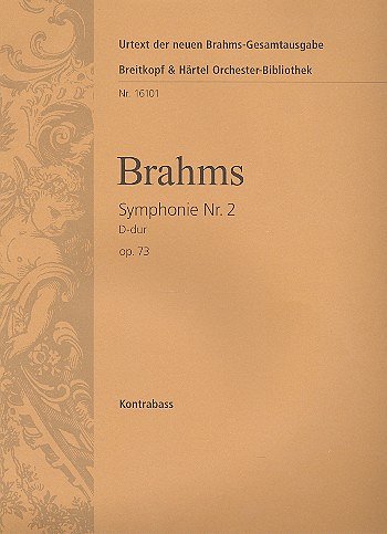 J. Brahms: Symphonie Nr. 2 D-dur op. 73, Sinfo (KB)