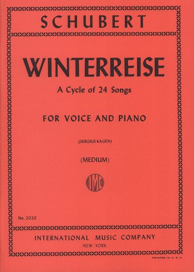 F. Schubert: Winterreise Op. 89 (Ted.-Ingl.) (Bu)
