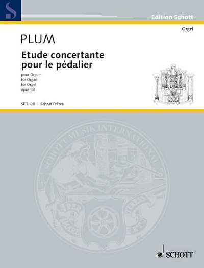DL: J. Plum: Etude concertante, Org