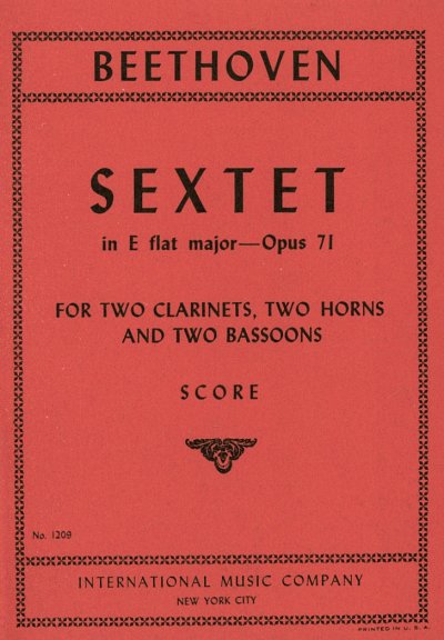 L. van Beethoven: Sextet Eb Major Op.71