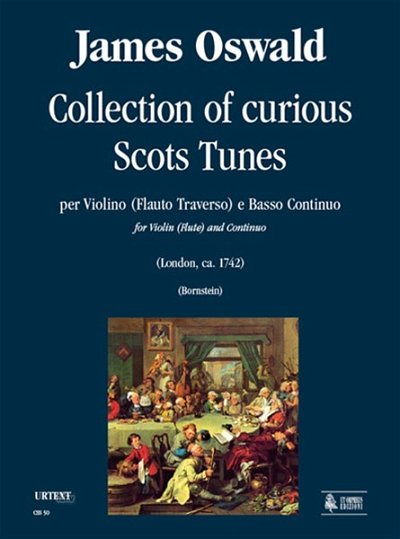 J. Oswald: Collection of curious Scots Tune, Vl/FlBc (Pa+St)