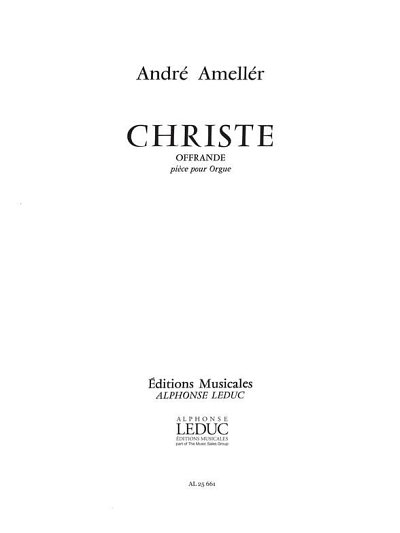 Christe-Offrande Op.248