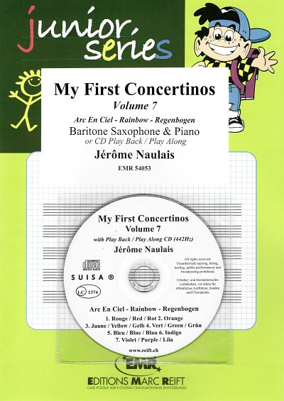 J. Naulais: My First Concertinos Volume 7, BarsaxKlav (+CD)