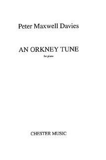 An Orkney Tune (Piano Solo), Klav