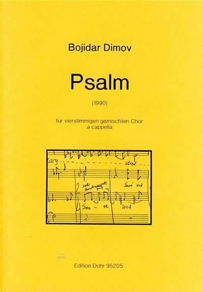 B. Dimov: Psalm (Chpa)