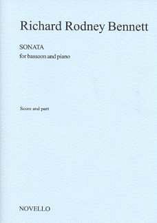 R.R. Bennett: Sonata For Bassoon And Piano, FagKlav (Bu)