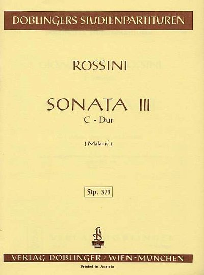 G. Rossini: Sonate 3 C-Dur
