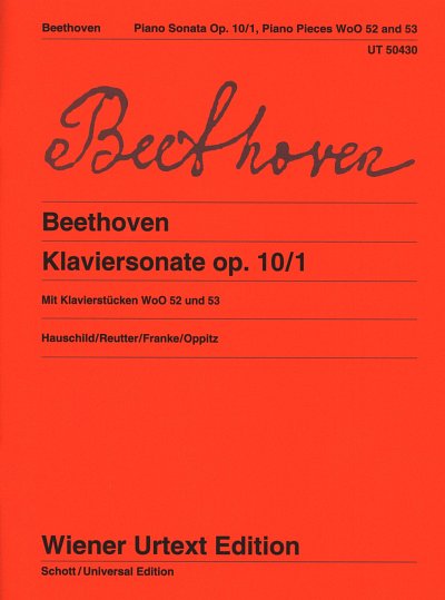 L. v. Beethoven: Klaviersonate c-Moll op. 10/1, Klav