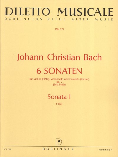 J.C. Bach: 6 Sonaten Op 2/1 F-Dur