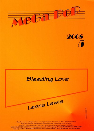 Lewis Leona: Bleeding Love Mega Pop 5 2008