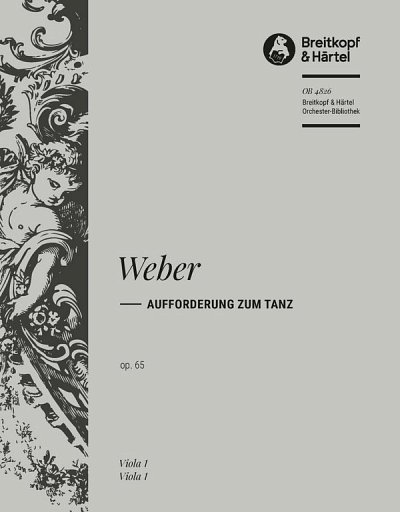 C.M. von Weber: Aufforderung zum Tanz op. 65, Sinfo (Vla)